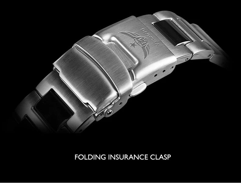 YELANG New Men Automatic Mechanical Watch T100 Self Luminous SWISS ETA Movement 25Jewels Deep Sea DiverSwim Waterproof 300m V5