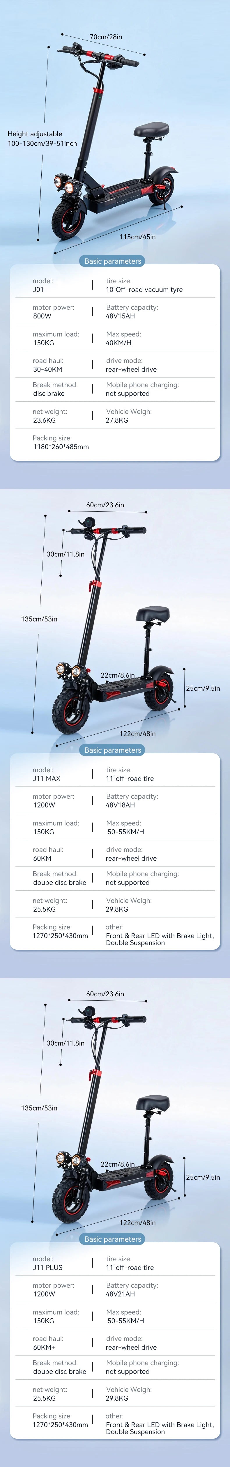 Freeboy J01 Adult Electric Skateboard 800W 48V Foldable Battery Powered Scooter with 10 Inch Tire for Transportation