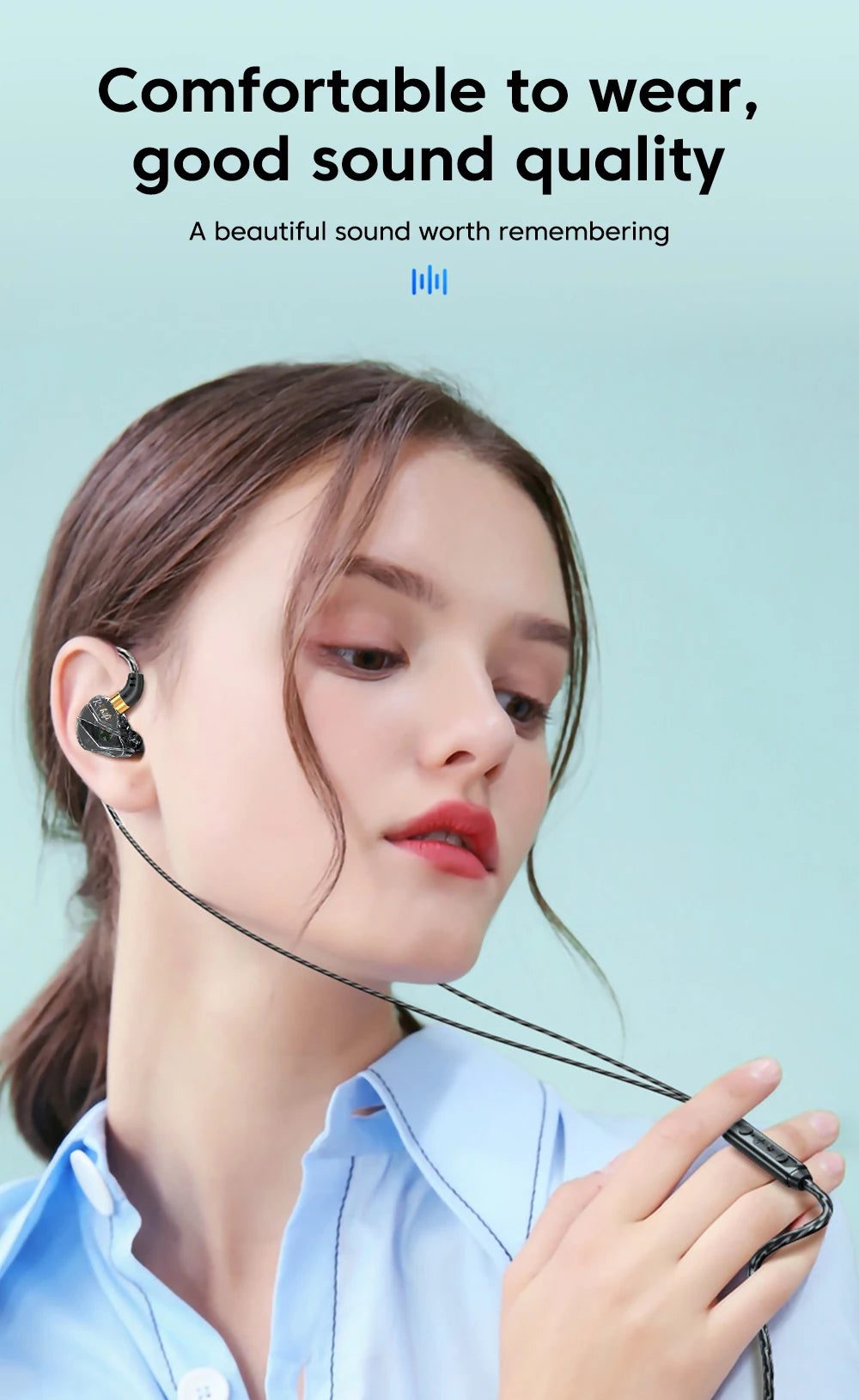 OLAF HiFi Type C Gaming Headphones Wired Earphones Handsfree Bass Stereo 3.5mm Headset Gamer Sports Earbuds Noise Cancelling