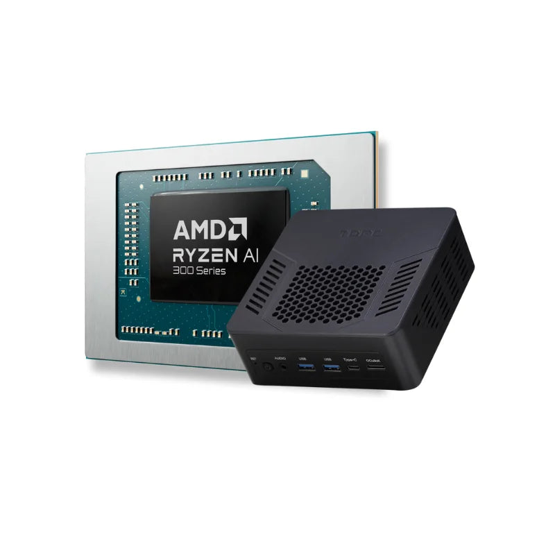Gold seller TR9 Ryzen AI 9 HX370 Mini PC for Gaming Desktop Computer with 12-Core 24-Thread CPU 32GB DDR5 RAM 1TB SSD