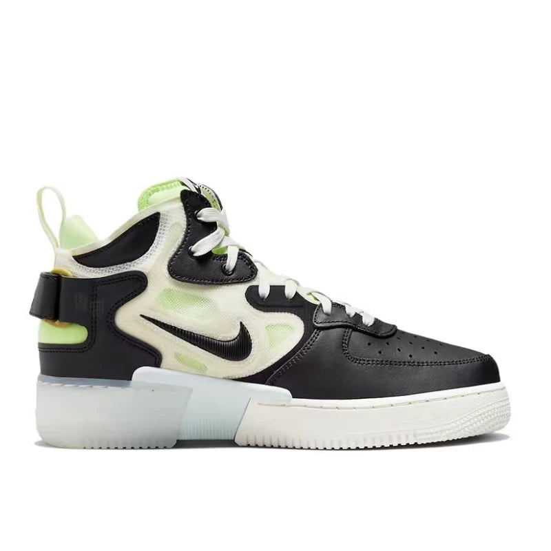 Nike Air Force 1 07 Trendy, Comfortable, Durable, Lightweight, Slip-Resistant Mid-Top Casual Sneakers DQ1872-100