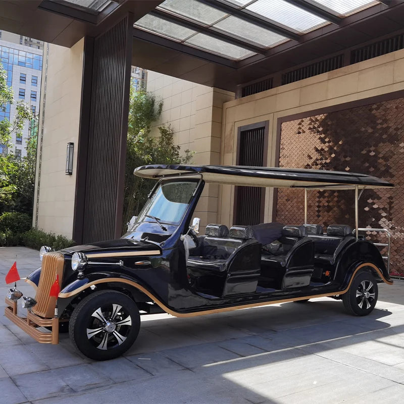 8 seats of the latest popular Chinese electric classic car electric car for sale