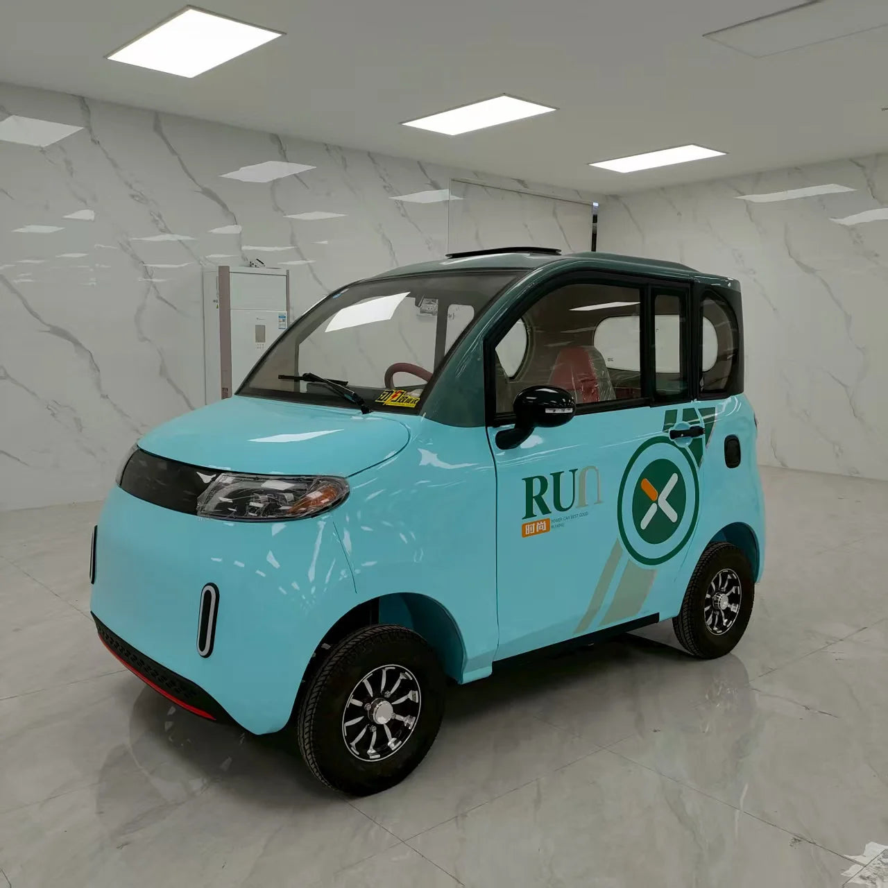 LUKY,,Cheap CE Quality 1000W Without Driving License Electric Small Car 72v Mini 4 Wheels Electric Vehicle Color Customized for