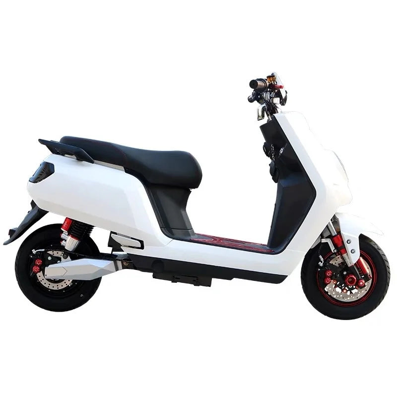 72V Adult Electric Motorcycle Long-Distance Takeaway Pedal Vehicle with Brushless Motor Big Bull Climbing