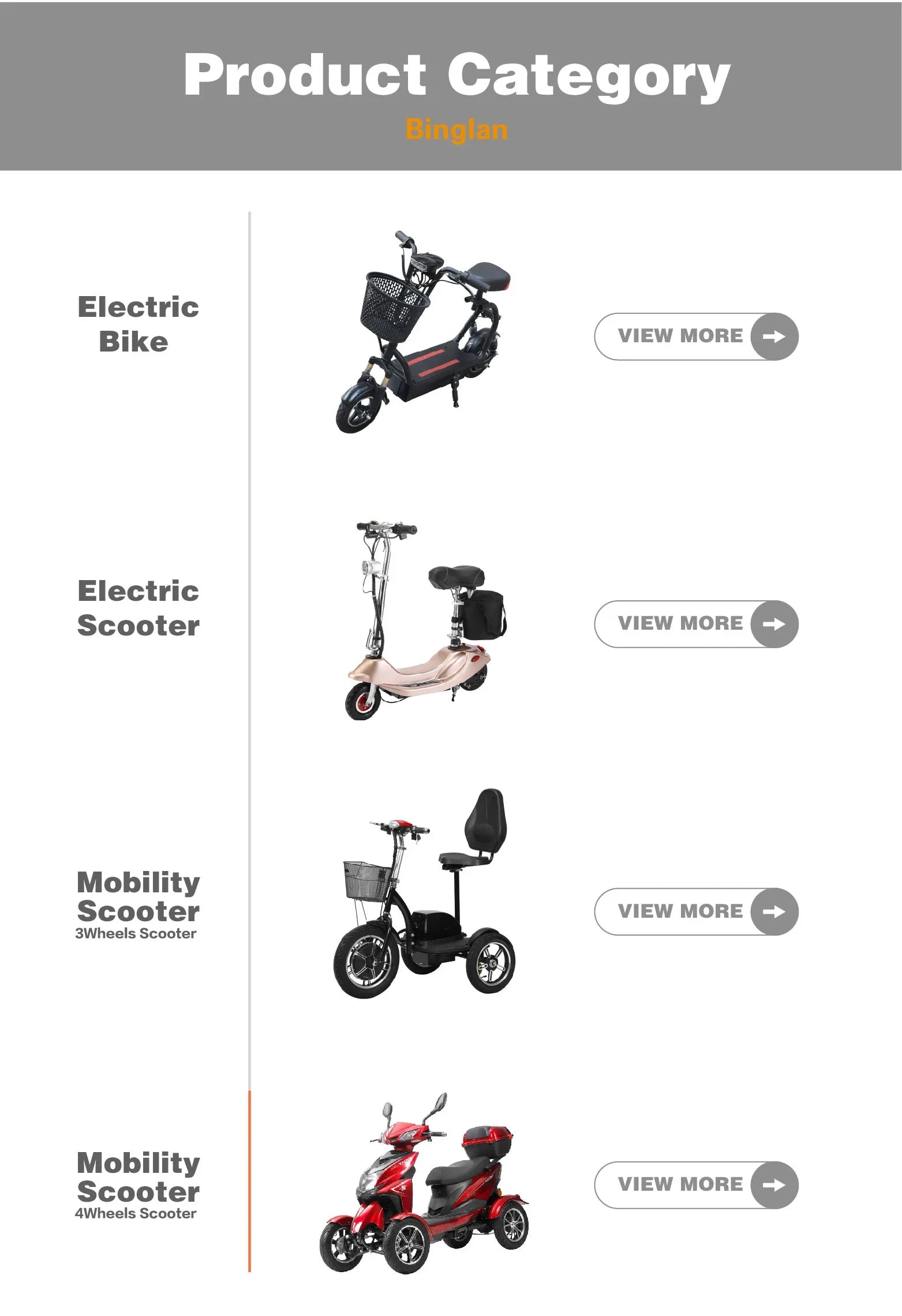 Factory Hot Selling 800w mobility scooters four wheels electric car adult   motorcycle