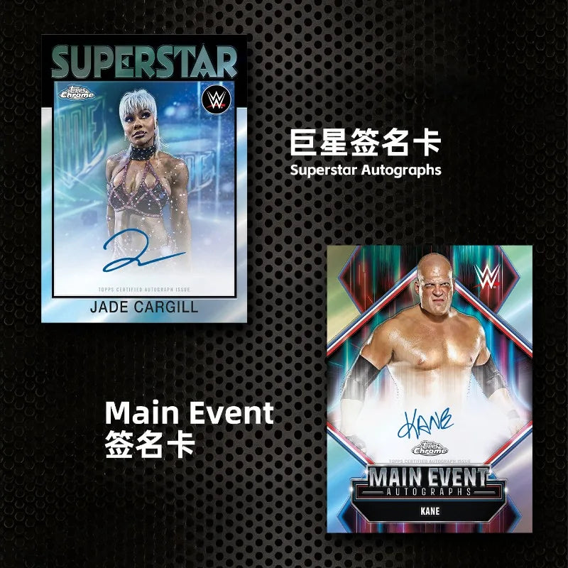 Genuine 2026 Topps Chrome WWE Wrestling Trading Cards Mega/Value Blaster Box Rare Signature Cards Premium Collectible Cards Gift