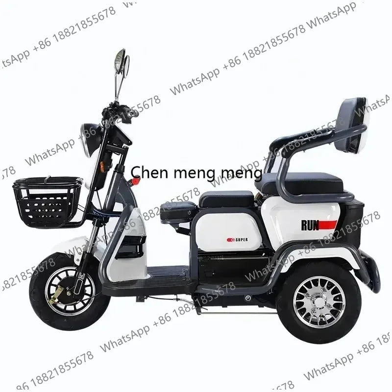 D185 New Three-wheeled Electric Bicycle Ticycle 48V/60V Three-wheeled Electric Motorcycle