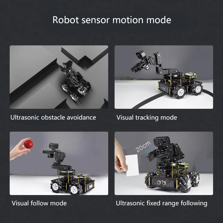 Multi Legged Transport Robot Quadruped Bionic Spider Ai Vision Intelligent Programming Learning Kit Sets Lithium