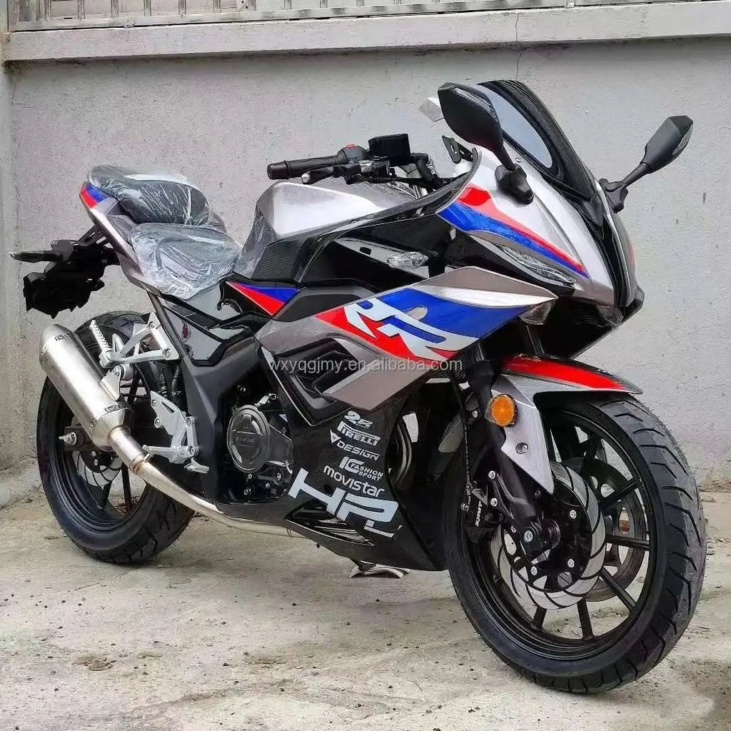 TOP Selling 400cc High Power Water Cooling Double Cylinder Gasoline Racing Motorcycle