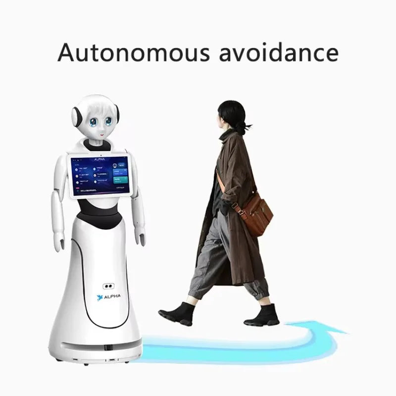 2026-Intelligent Handling Safety Patrol Automatic Vacuum Cleaner Ticari Glambot Robot