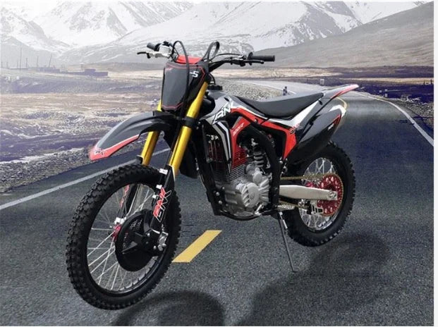 ForFashion 300cc High Performance Racing Single Cylinder Dirt Bike Adult Motorbike Off Road Motorcycle