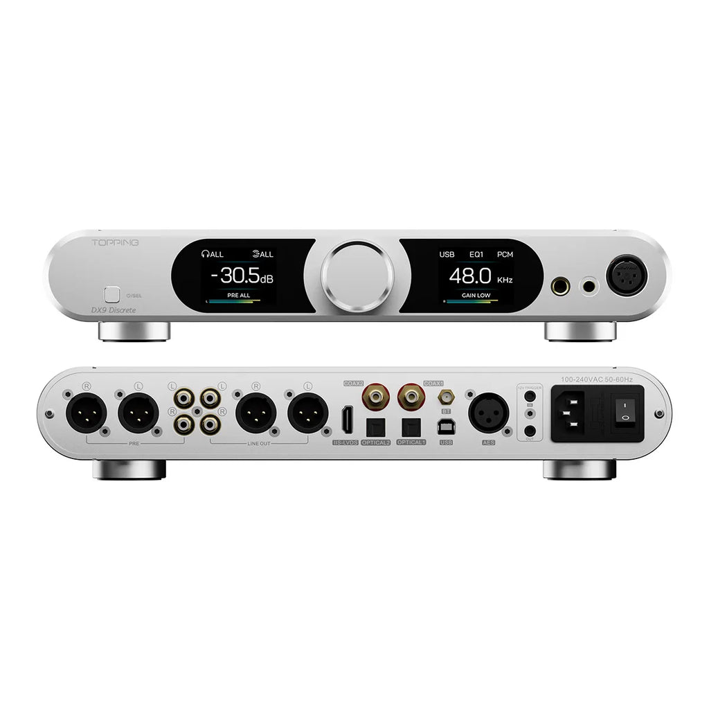 TOPPING DX9 Discrete Anniversary DAC&Headphone Amplifier Hi-Res Audio Support LDAC With Remote Control Decoder HIFI DX9D