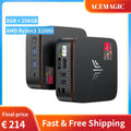 ACEMAGIC Mini PC AMD Ryzen 3 3250U 8GB RAM 256GB SSD Windows 11 Pro Dual 4K HDMI DP Small Desktop Computer Low Power Silent Home