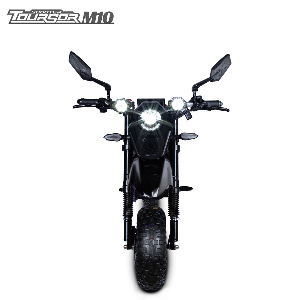 M10 dual-drive high-power electric off-road bike 10000W72V50AH 14-inch wide tire high-performance electric off-road motorcycle