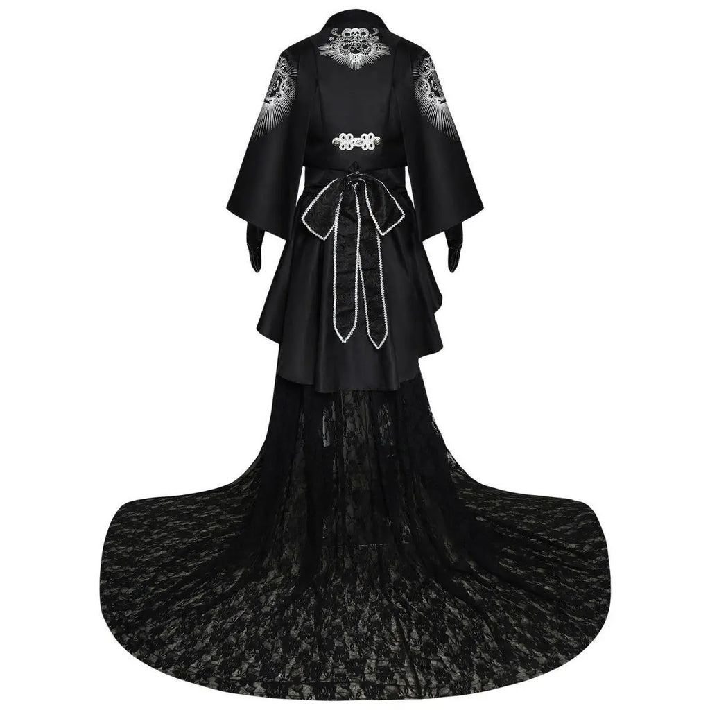 15th Anniversary Black Butler Cosplay Costume Stage Performance Anime Outfit Formal Wear Vocaloid Vsinger Dry Clean Only