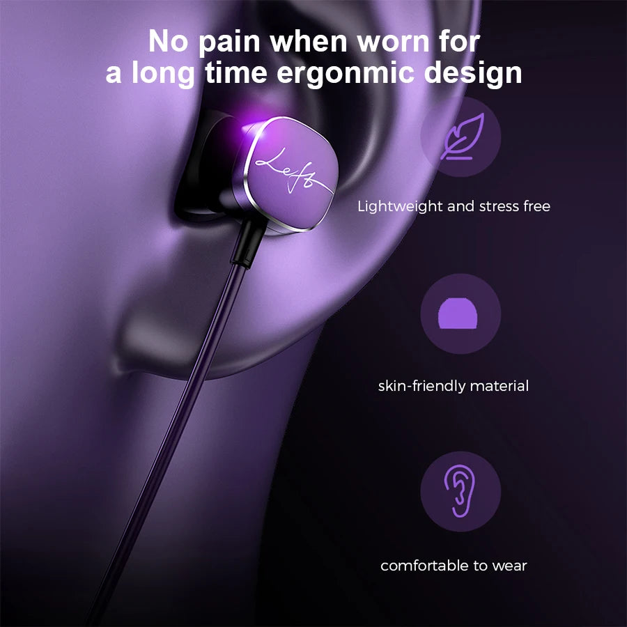 For Samsung Type C Wired Earphones HiFi Bass Surround Sound 3.5mm In-ear Headphones For iPhone 16 Galaxy Ultra S25 S24 Headsets
