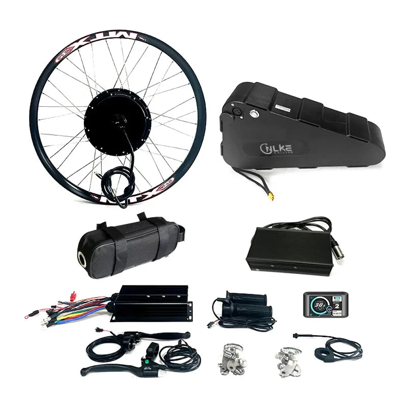 72V 60V 52V 48V 3000W 5000W 8000W Sail Mtx Motor Electric Motorcycle E-bike Conversion Kit With Ebike Battery For Bicycles Bike