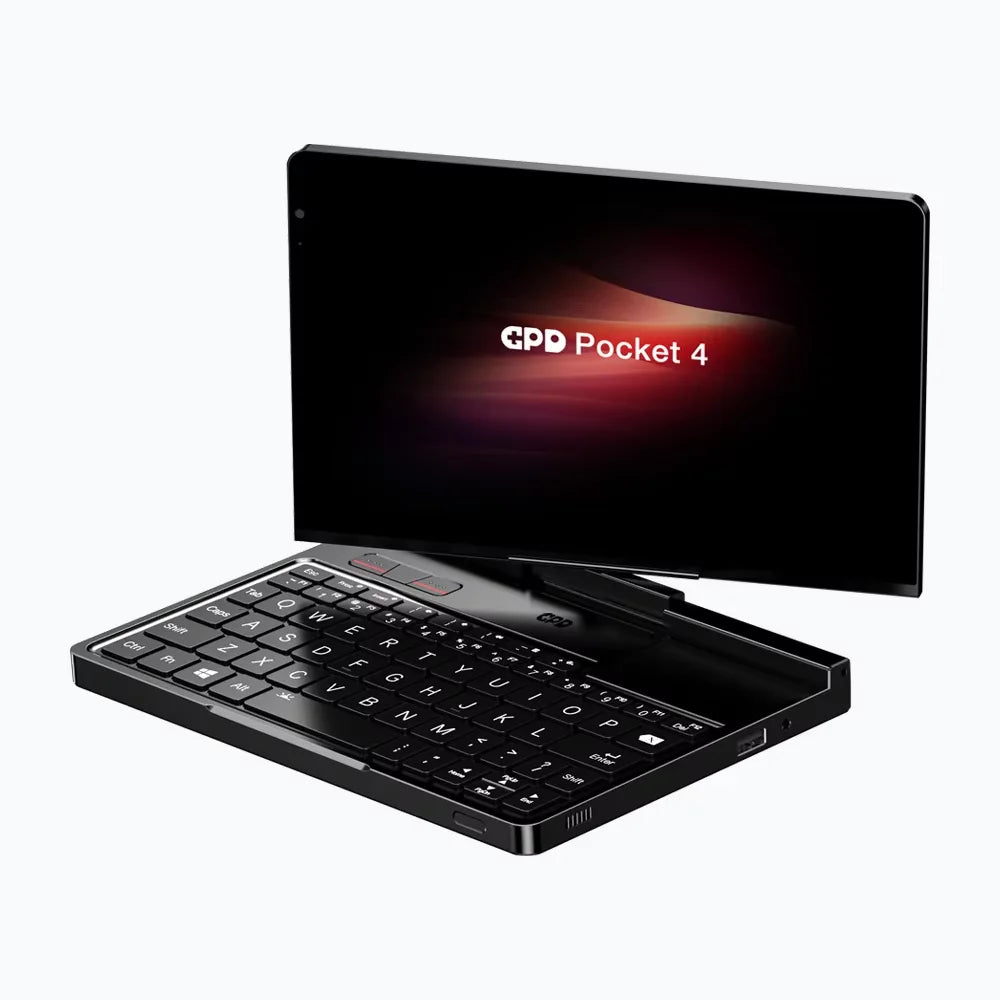 New 2025 version! GPD Pocket 4 8.8-inch AMD AI 9 HX 370 64GB RAM 2TB NVMe 2.5K resolution 144Hz refresh rate Gaming Mini Laptop