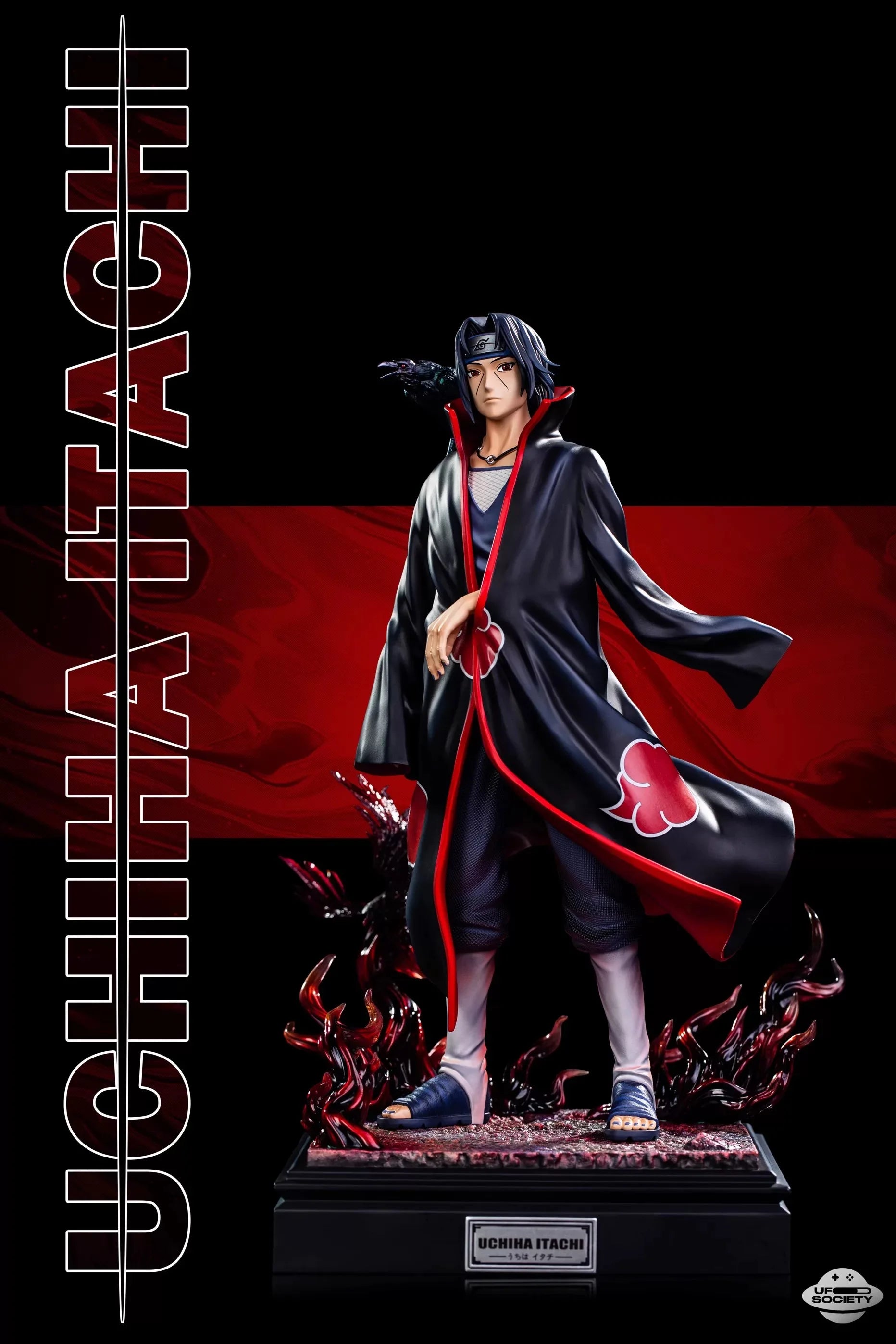 【In Stock】Original Ufo Society NARUTO Uchiha Itachi 1/6 Scale Figure Collection Toy Model