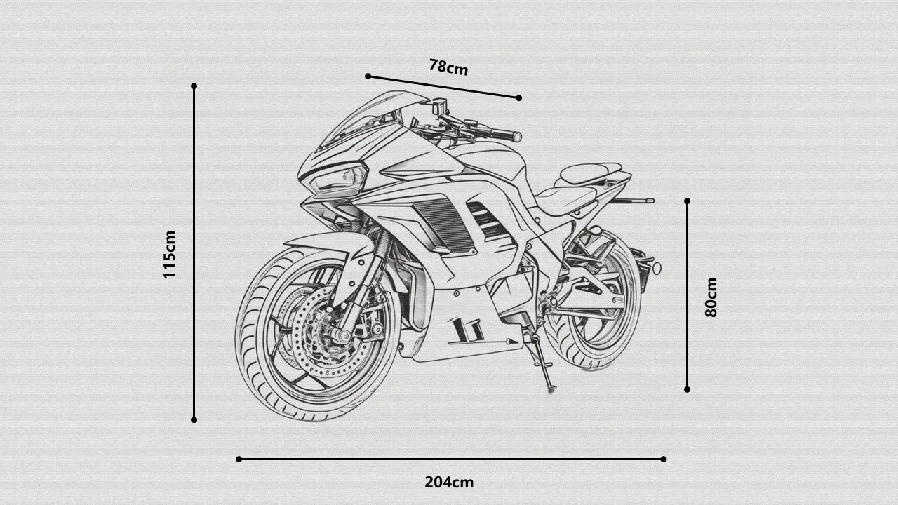 Strovan Motorcycle Special Process Ev Scooter Delivery 20000w Electric Motorcycle