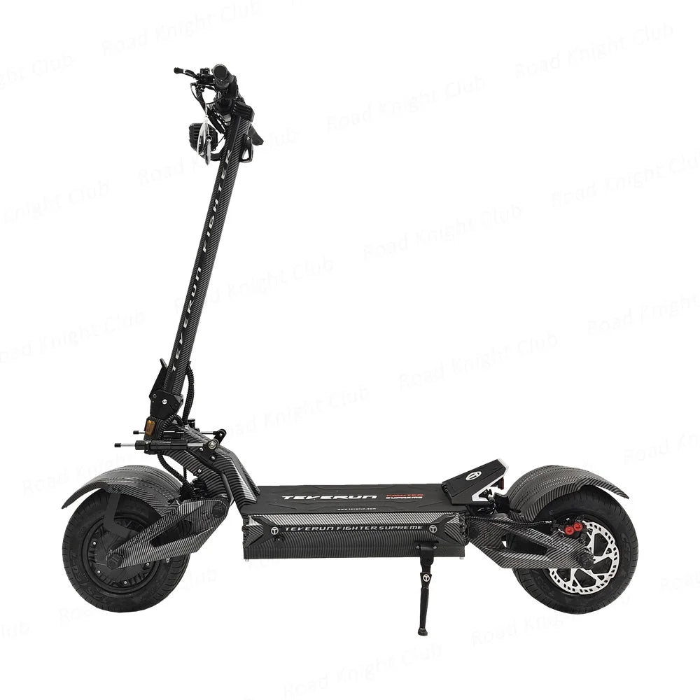 TEVERUN Fighter Supreme+ 7260R V4 2500W*2 Dual Motor 72V 60Ah Battery 4inch Display 4Pistons Brake 13inch Tire Scooter