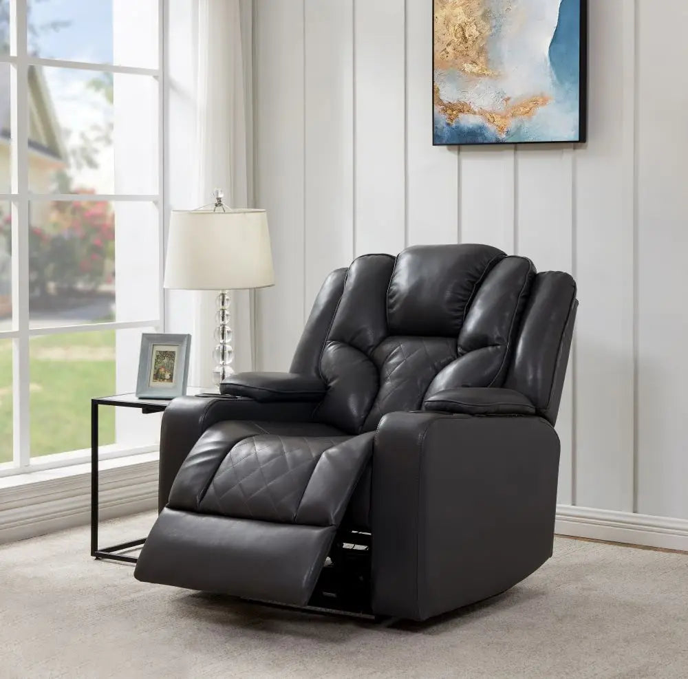 sofas modernos smart Living Room sofas home Furniture set Electric Recliner Sofa Set with usb Power led Leather sectional couch