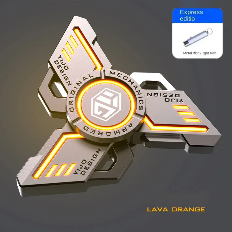 Antistress EDC Luminous Fidget Spinners Alloy Metal Hand Spinner Noctilucent Gyro Stress Relief Toys For Adult Kid Toys