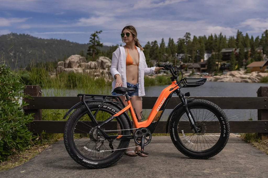 26" MOUNTAIN ELECTRIC BIKE 750W 52V 17AH UP TO 32KM/H E-BIKE & Torque sensor