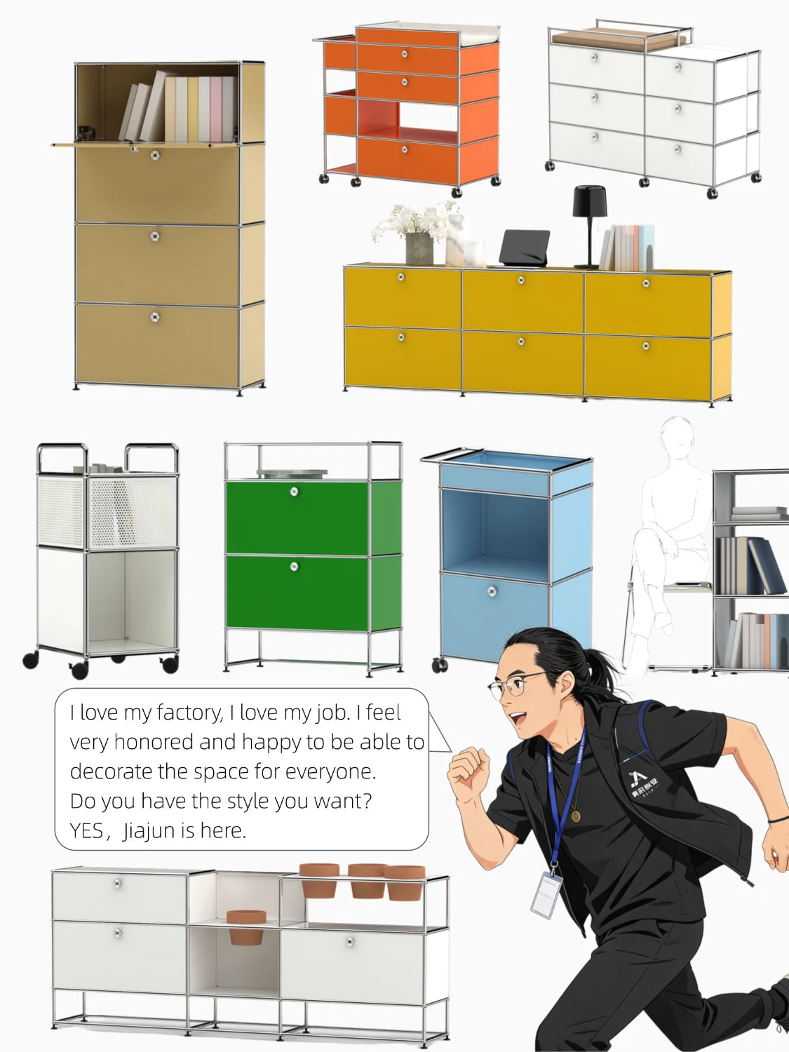 Hot-Seller | Minimalist Steel Storage Side Cabinet｜Slim Profile Flip Door Unit for Hallway | Flip-Top Cabinet for Living Room