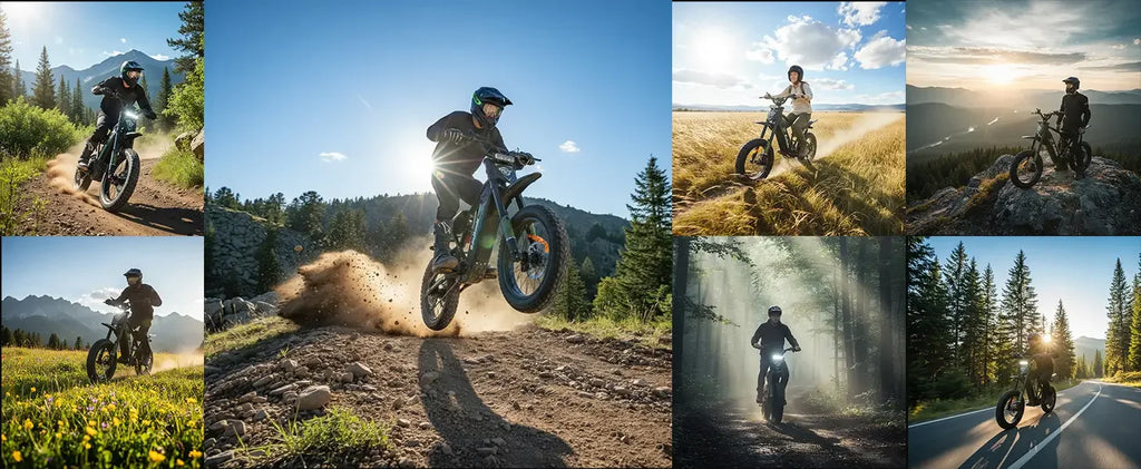 BAOLUJIE M2 Electric Bike Adults Mountain Bike 60V 25AH 20" Tires Ebike 2000W High-speed Motor Max Speed 45MPH【1 Year Warranty】