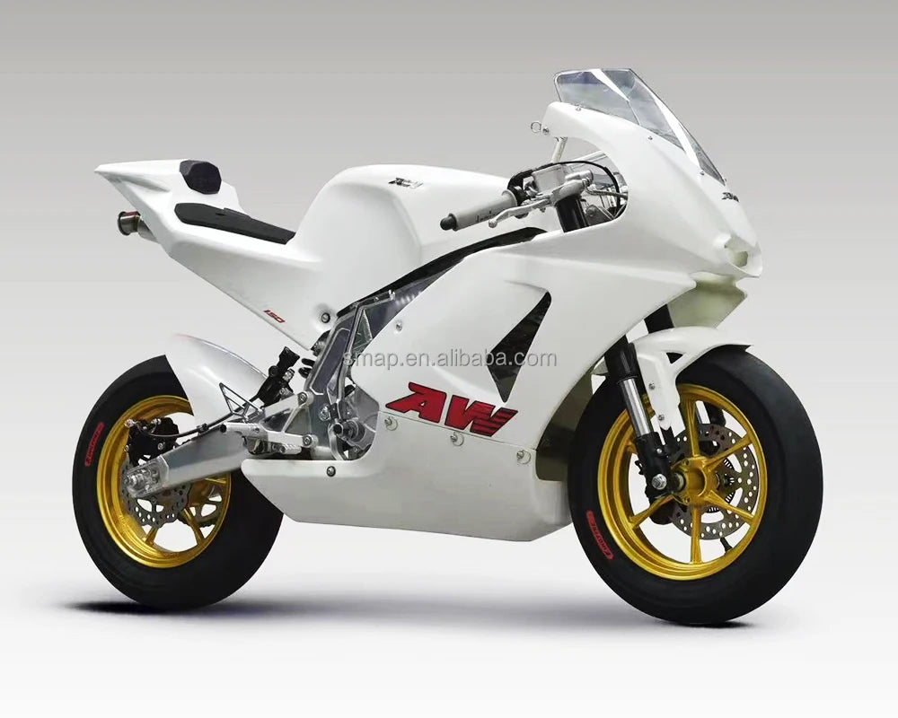 ForNew Arrival High-Speed Racing Motorcycle MINI Gp 150CC Front Rear Disc Brake Air Cooled Engine 110kmh Max SpeedGasoline Scoot