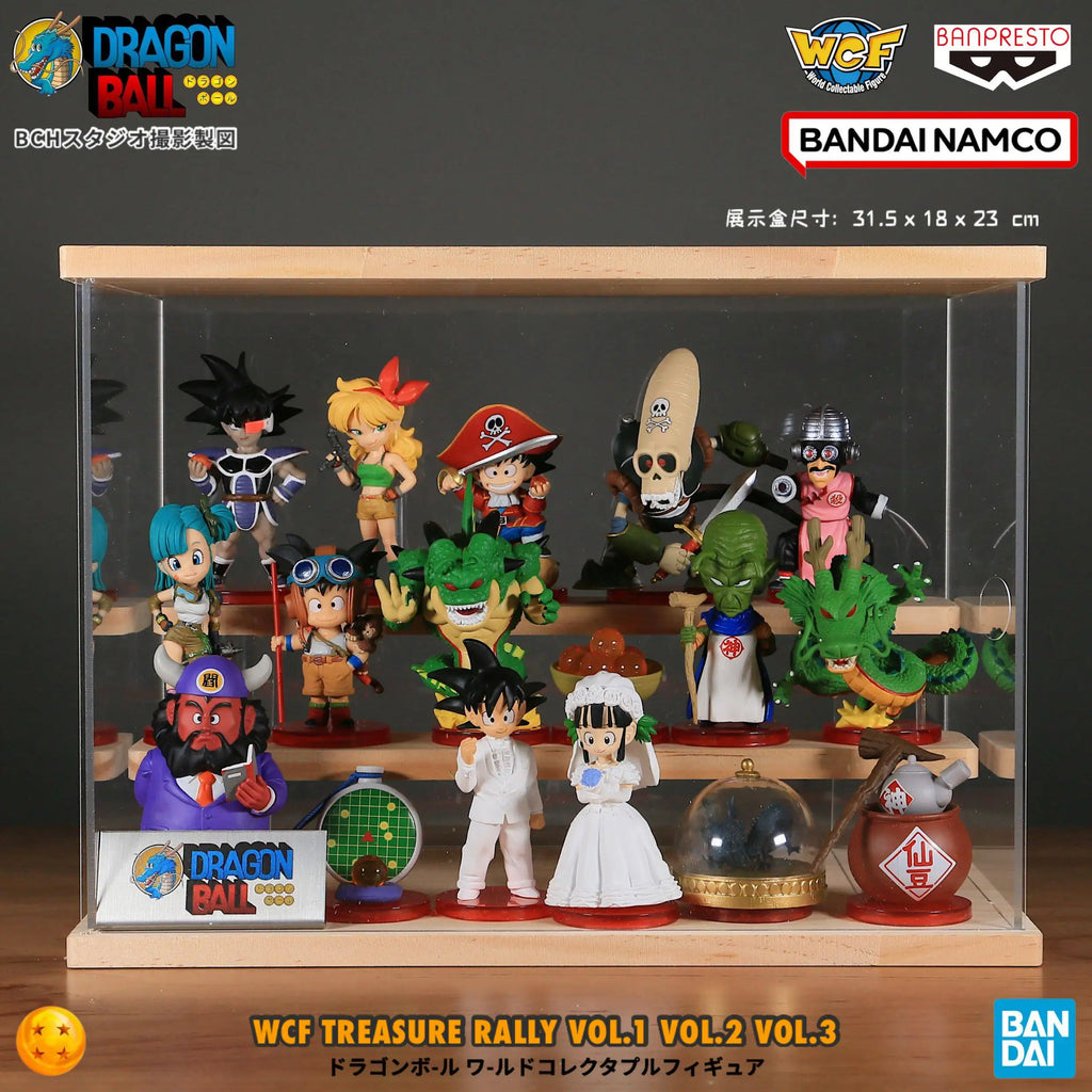 Pre-Order Bandai Dragon Ball Z WCF Treasure Collection Vol.3 Son Goku Bulma Tao Pai Pai Figure Set （10-day shipping）