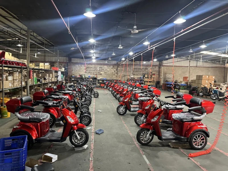 Modification Factory Best Selling 1000W 60V  FOC Controller Electric Mobility Scooter 25km/h  3 Wheel  Electric Scooter E Scoote