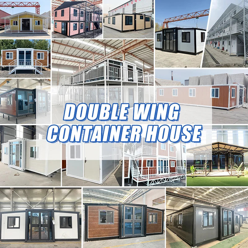 Luxury Expandable Container House 2 3 Bedroom Mobile Home for Villa Hotel