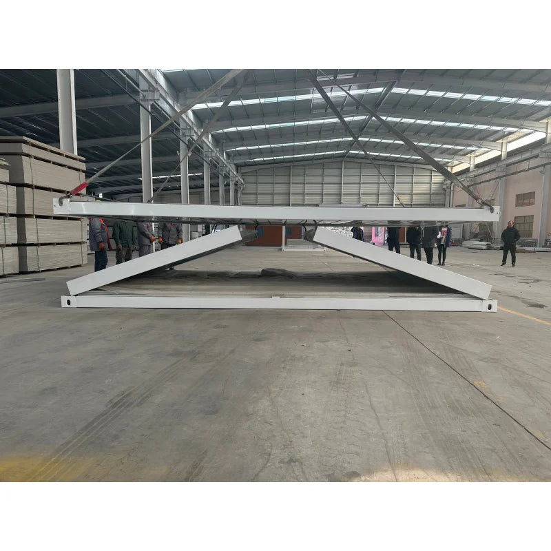 Prefab Foldable Houses Campin custom.Low Price Winter Portable Foldable Container Homes Folding Container House Hut