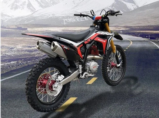 ForFashion 300cc High Performance Racing Single Cylinder Dirt Bike Adult Motorbike Off Road Motorcycle