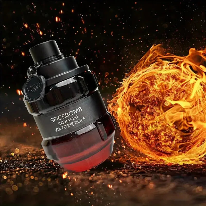 Viktor & Rolf Boom! Men's Perfume - Spicy Wood Mixed With Amber and Vanilla, 3.4 Ounces, Lasting Fragrance, High-quality Men's