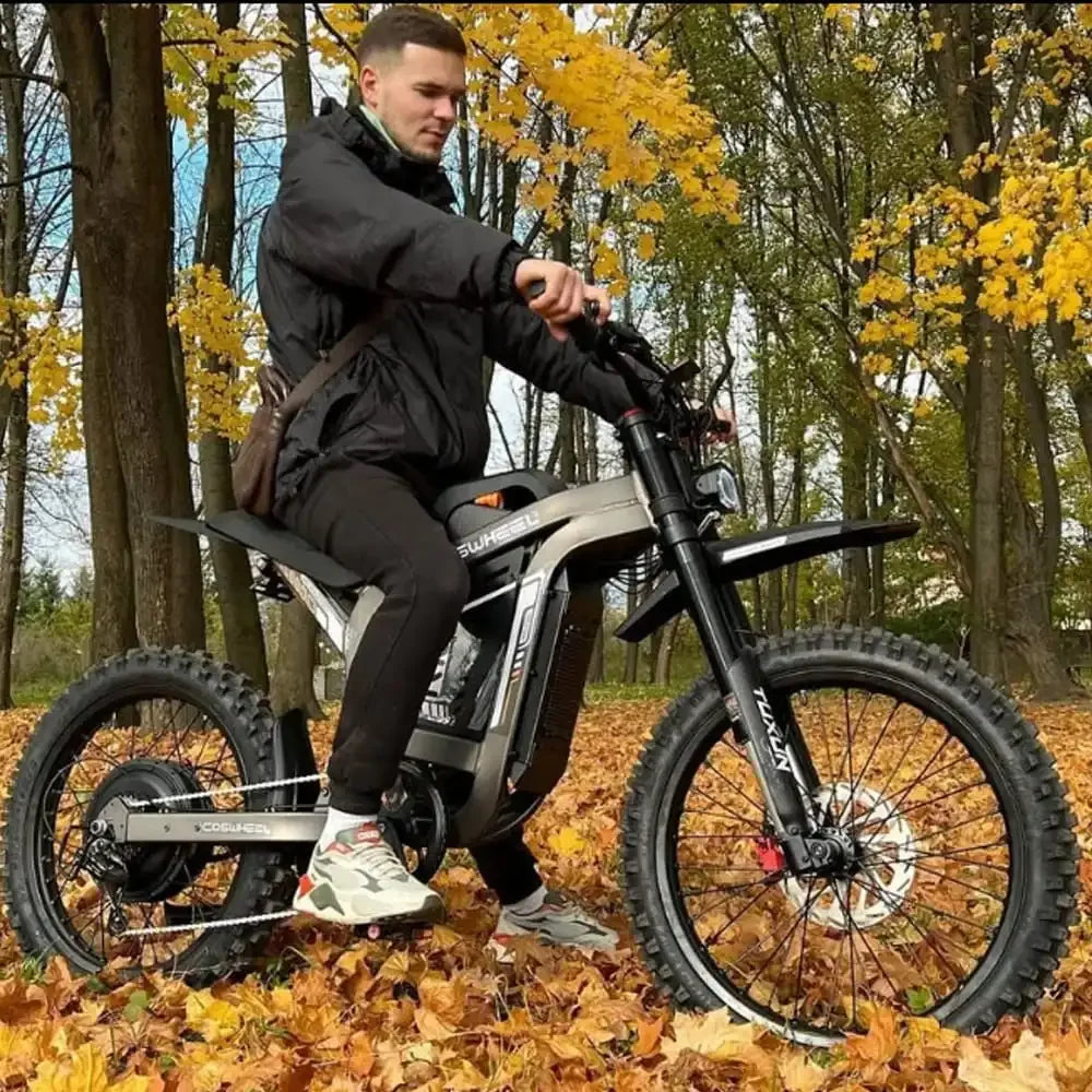 Coswheel R19 Motorcycles PEAK 9000W motor Electric bike72V 40AH Battery 96km/h Electric Bicycle 120N.M Torque off-road E-bike