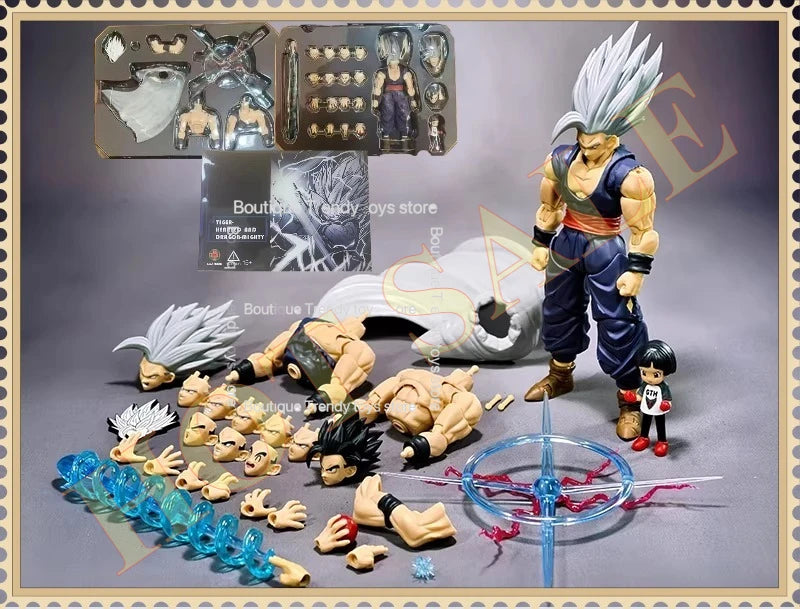 LS L.S.Studio Son Gohan Figure Dragon Ball Super Saiyan Beast Gohan Super Hero Anime Action Figures Model Kids Toys Gifts