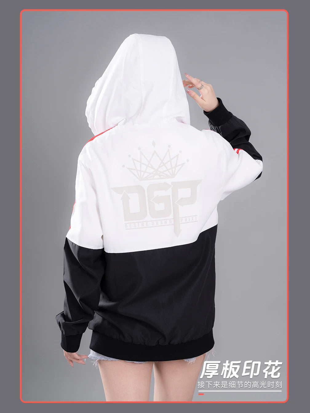 Moeyu KAMEN RIDER Men Hooded Coat Anime GEATS Impression Jacket Women Clothing Male Costume Zipper Overcoat Casual Streetwear