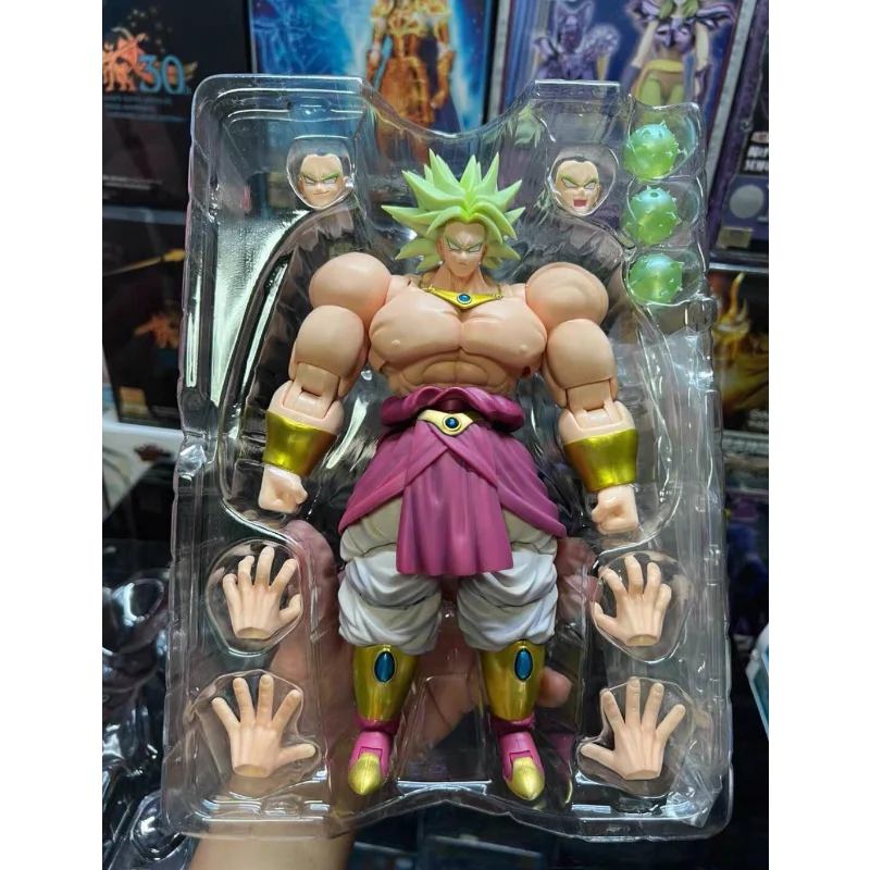 In Stock Bandai S.H.Figuarts Dragon Ball Z Broly SDCC 2018 NYCC Event Exclusive Action Figure Collectible Toy Gift