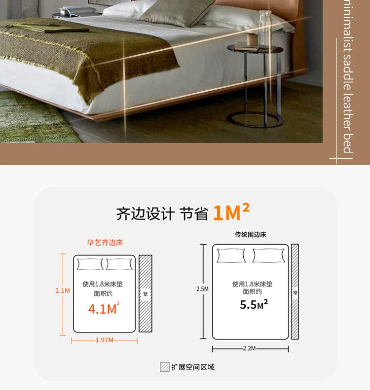 European Double Bed Frame Simple Wood Elegant Luxury Bedroom Bed Frame Queen Under Storage Mobili Per La Casa Home Furniture