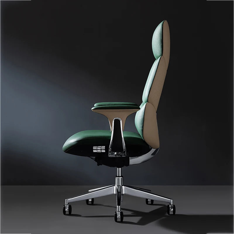 Comfortable Executive Office Chair Luxury Gray Designer Swivel Chaise Chair Ergonomic Portable Fotel Gamingowy Home Office