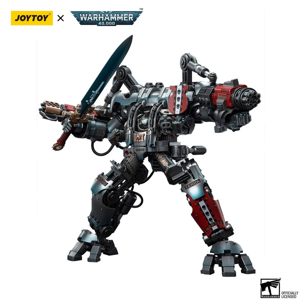 JOYTOY Warhammer40k 1/18 Action Figure Mecha Grey Knight Nemesis Dreadknight Anime Figures Toys Model Gift