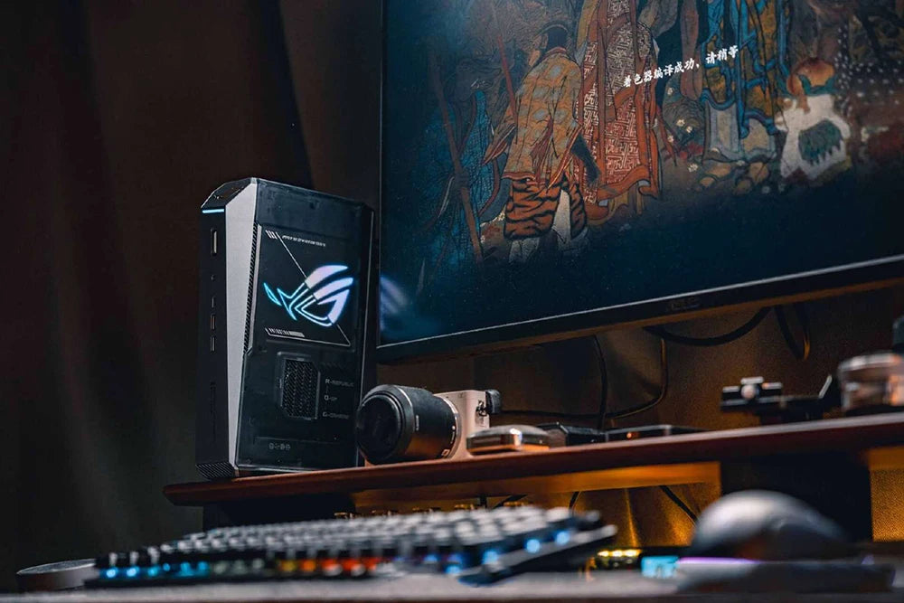 New ROG GR70 RTX 5070 R9 9955HX 3D 16 Core Processor 32GB RAM 1TB SSD High Performance Gaming Mini PC