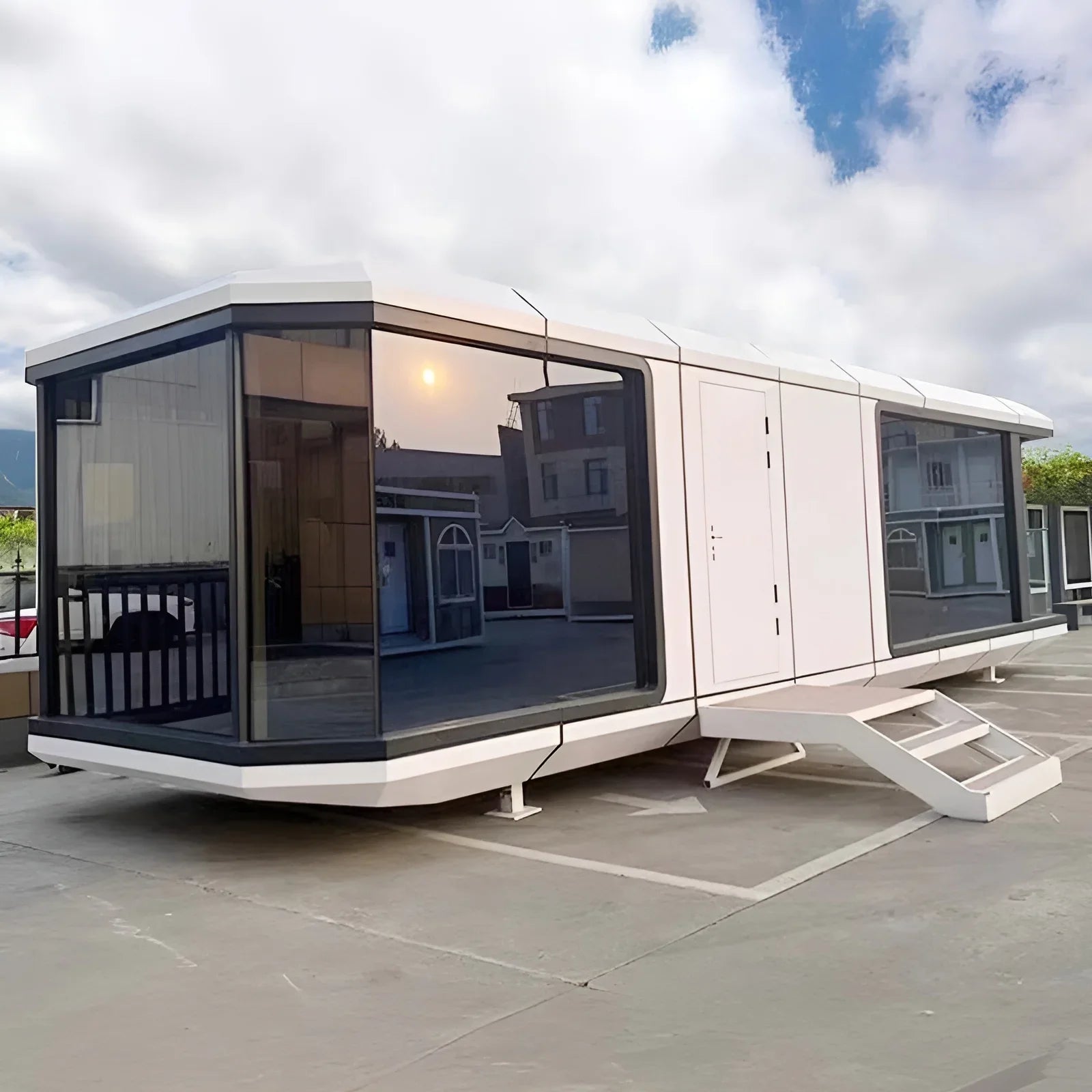 A for Space Capsule Homestay Mobile Room Custom Creative Hotel Micro Residence Villa Scenic Area Apple Capsule House