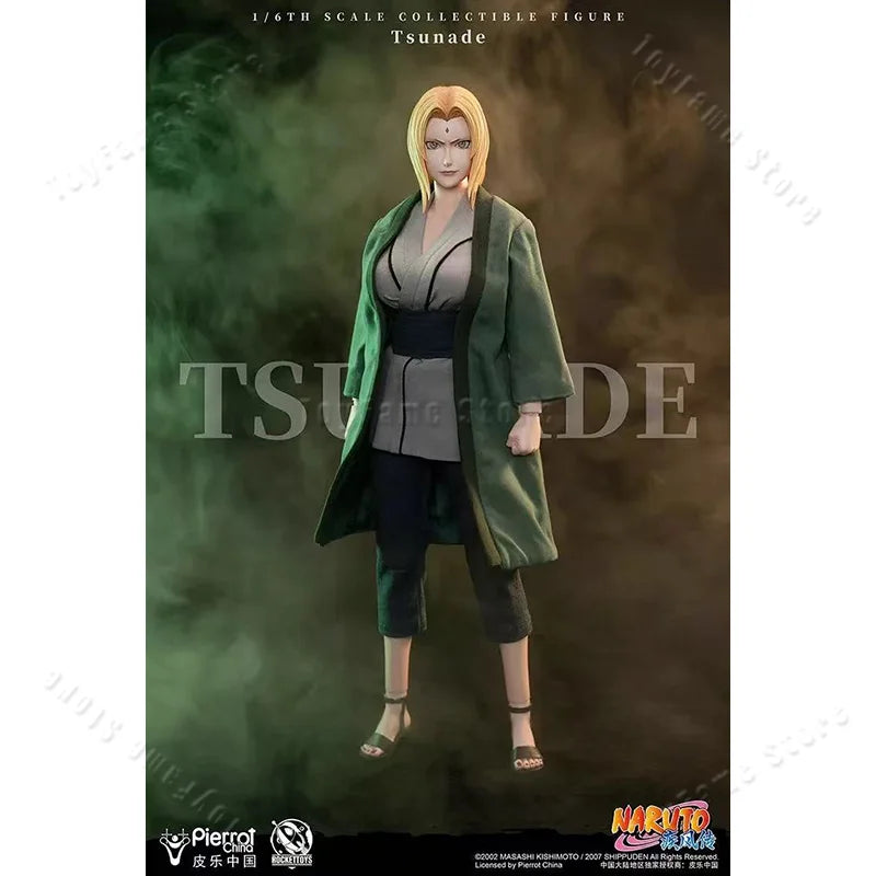 Original Rocket Toys ROC-009 1/6 Scale Naruto Tsunade In Stock Anime Action Collection Figures Model Toys