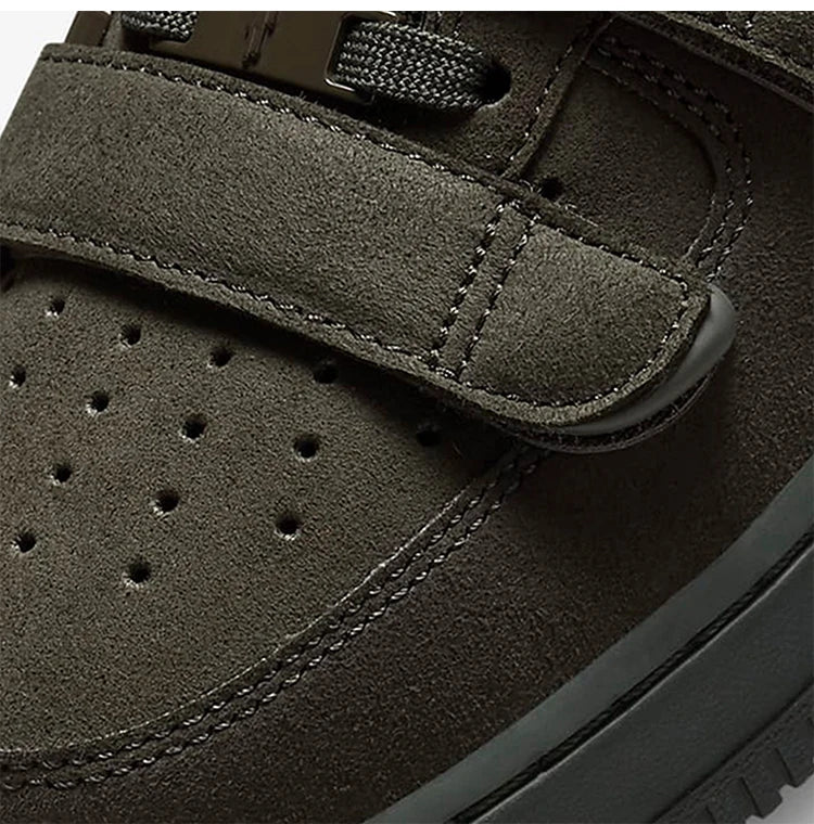 Nike Official Authentic Air Force 1 Unisex High-Top Sports Sneakers with Velcro DM7926-300