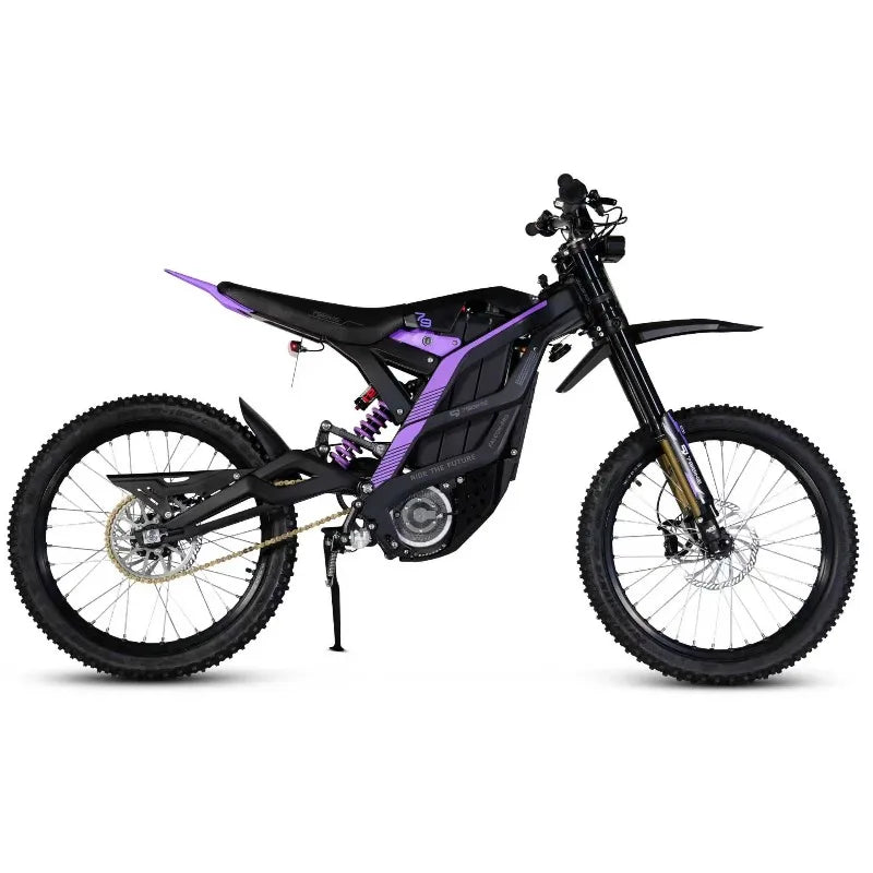 ATV&UTV79Bike Falcon Pro All-terrain Electric Dirt Bike Full Suspension 72V 10000W Off Road Electric Motorbike Mid Dive Motor ZX
