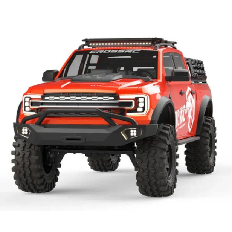 CROSSRC 1/5 Scale EMO XX2 XXL2 Tarbosaurus Remote Control Electric Off Road Climbing Pickup Truck All Terrain RC Hobby Vehicle